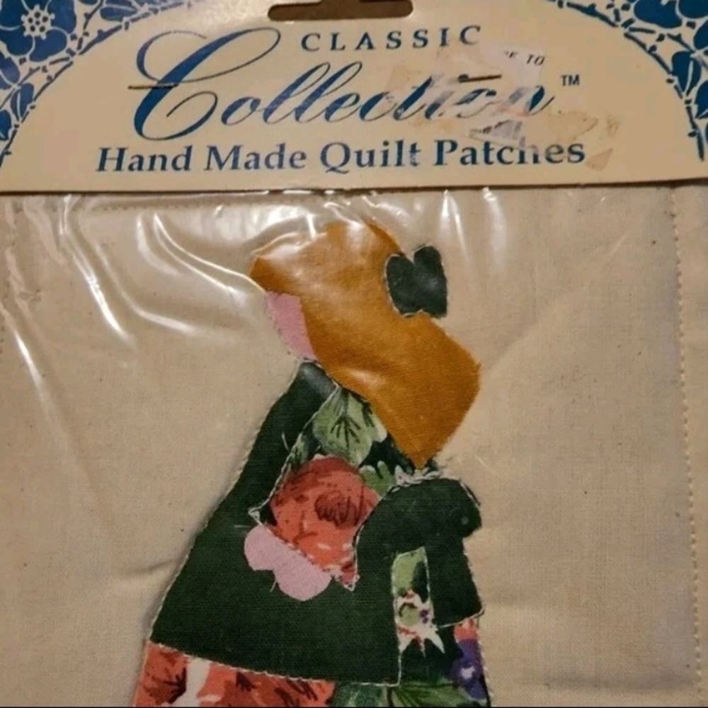Handmade Quilt Patch by Classic Collection - Victorian Girl